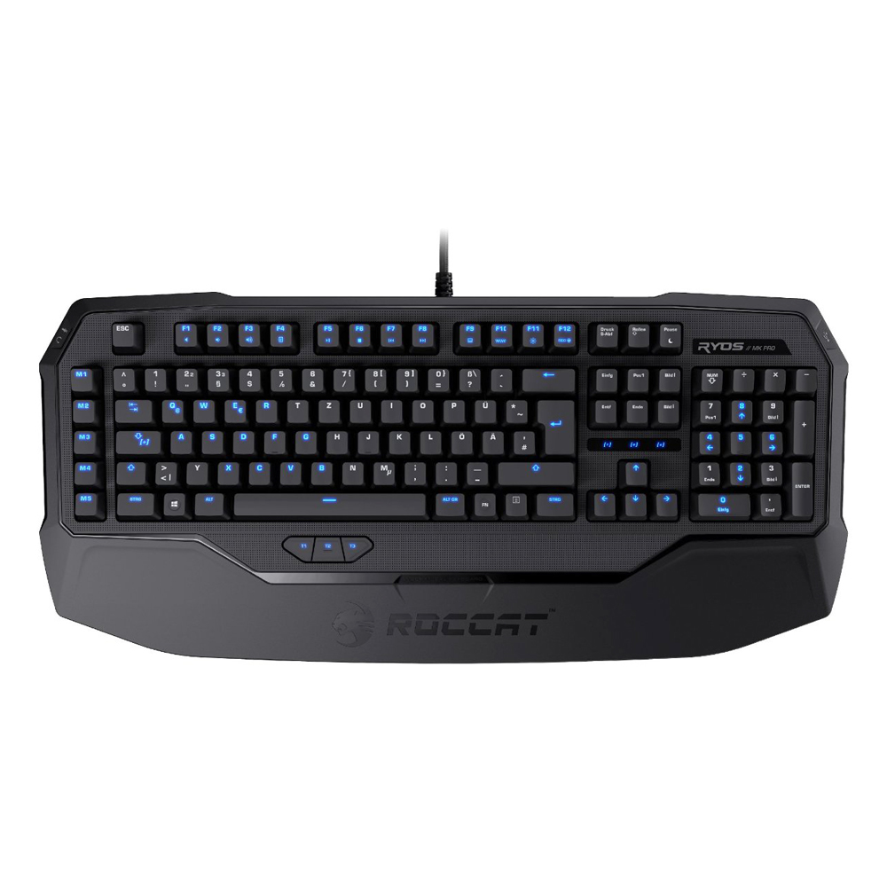 Bàn Phím Cơ Có Dây Roccat Ryos MK Pro LED Cherry MX Full-size - Hàng Chính Hãng